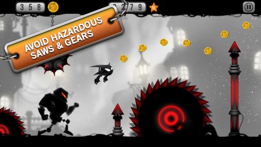 Gameplay of the Robot rush for tango for Android phone or tablet.
