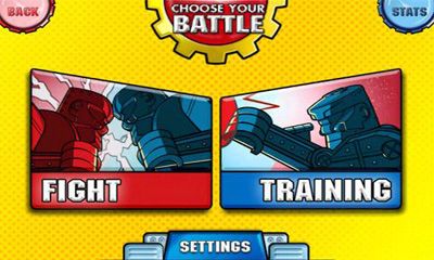 Gameplay of the Rock 'em Sock 'em Robots for Android phone or tablet.