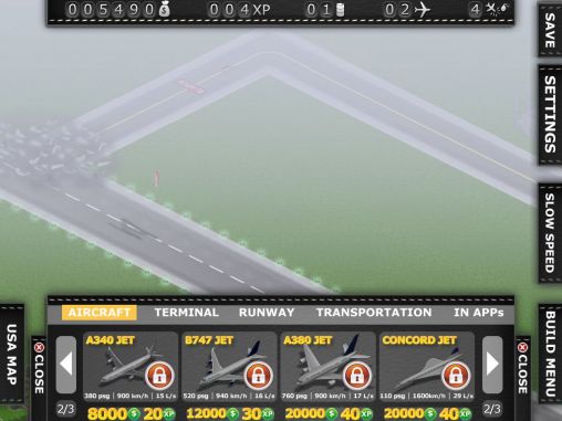 Gameplay of the The terminal for Android phone or tablet.