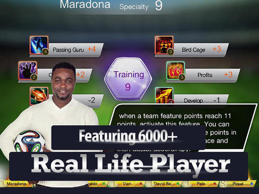 Gameplay of the Top 12: Master of football for Android phone or tablet.