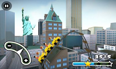 3D Rollercoaster Rush. New York - Android game screenshots.
