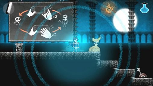 Gameplay of the Dokuro for Android phone or tablet.
