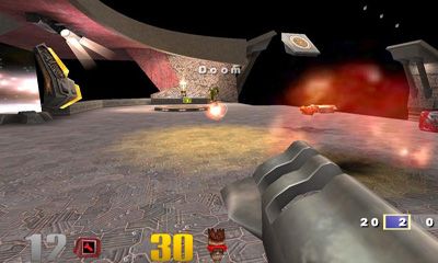 Quake 3 Arena - Android game screenshots.