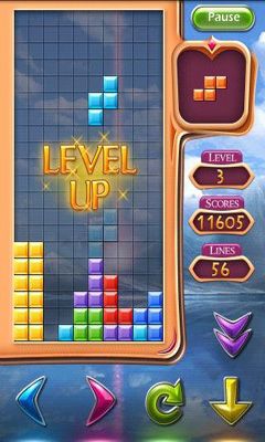 Tetris - Android game screenshots.