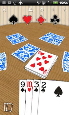 Gameplay of the Card Game "101" for Android phone or tablet.