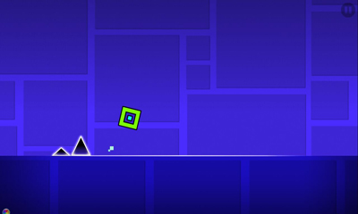 Gameplay of the Geometry Dash for Android phone or tablet.