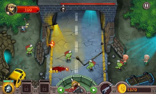 Z-Wars: Zombie war - Android game screenshots.