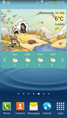 Weather by Miki Muster screenshot.
