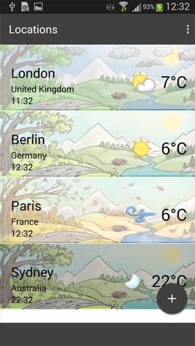 Weather by Miki Muster screenshot.