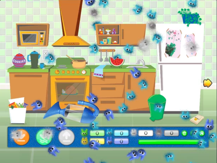Free Dusty Dusty Dust Bunnies - download for iPhone, iPad and iPod.