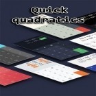 Download Quick quadratics app for Android in addition to other free apps for Acer Liquid E.