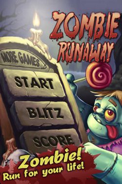 Game Zombie Runaway for iPhone free download.