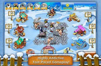 Free Farm Frenzy 3 – Ice Domain - download for iPhone, iPad and iPod.