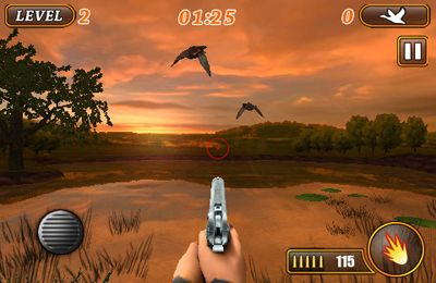 Gameplay screenshots of the Ace Duck Hunter for iPad, iPhone or iPod.