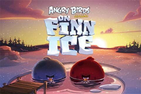 Game Angry birds: On Finn ice for iPhone free download.