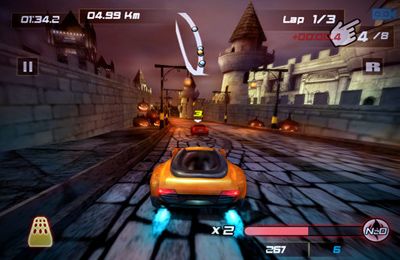 Gameplay screenshots of the Apex Of The Racing for iPad, iPhone or iPod.
