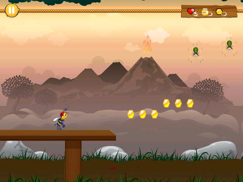 Gameplay screenshots of the Billy Beez: Adventures of the Rainforest for iPad, iPhone or iPod.