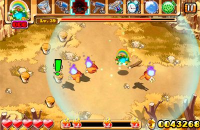 Gameplay screenshots of the Burning Run for iPad, iPhone or iPod.