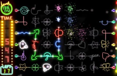 Gameplay screenshots of the Christmas Neon for iPad, iPhone or iPod.