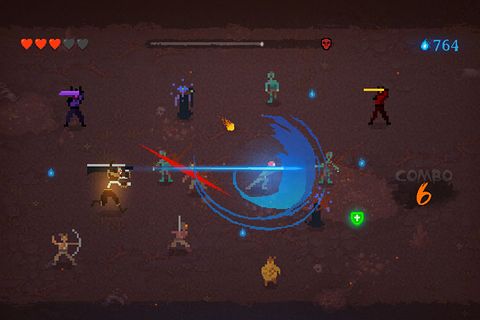 Gameplay screenshots of the Dark slash 2 for iPad, iPhone or iPod.