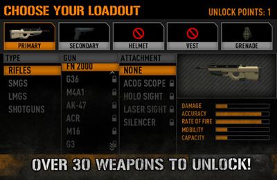 Gameplay screenshots of the Deadlock: Online for iPad, iPhone or iPod.