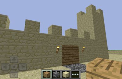Gameplay screenshots of the Minecraft – Pocket Edition for iPad, iPhone or iPod.
