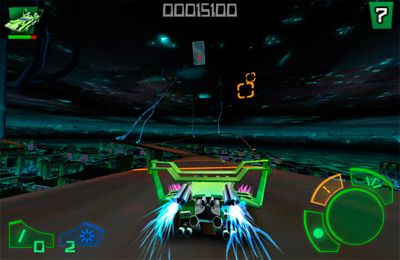 Gameplay screenshots of the Motordrive city for iPad, iPhone or iPod.
