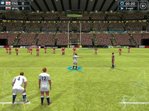 Gameplay screenshots of the Rugby nations 15 for iPad, iPhone or iPod.
