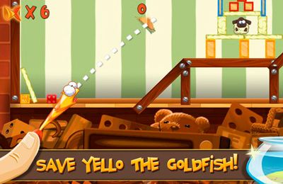 Gameplay screenshots of the Saving Yello for iPad, iPhone or iPod.