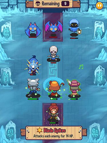 Gameplay screenshots of the Swap heroes 2 for iPad, iPhone or iPod.