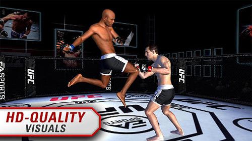 Gameplay screenshots of the UFC for iPad, iPhone or iPod.