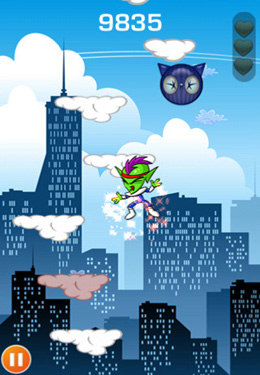 Gameplay screenshots of the Ultra Jump for iPad, iPhone or iPod.