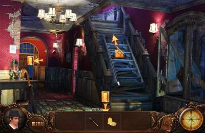 Gameplay screenshots of the Vampire Saga: Pandora's Box for iPad, iPhone or iPod.