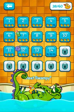 Gameplay screenshots of the Where's my water? for iPad, iPhone or iPod.