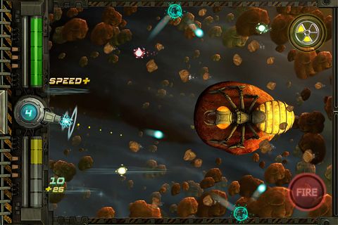 Gameplay screenshots of the Xenon shooter: The space defender for iPad, iPhone or iPod.