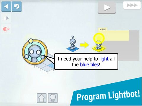 Download app for iOS Lightbot, ipa full version.