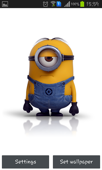 Download livewallpaper Despicable me 2 for Android.